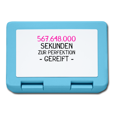 Geschenk zum 18 Brotdose - 18. Geburtstag in Sekunden