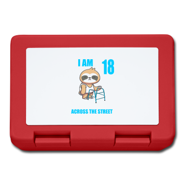 Geschenk zum 18 Brotdose - 18 bitte helfen Sie mir über Straße 18. Geburtstag