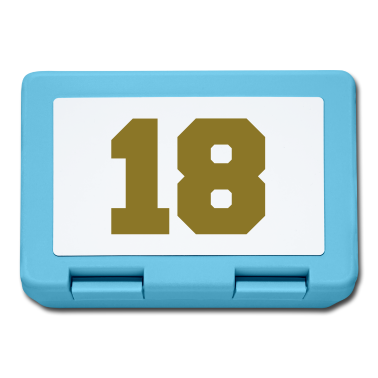 Geschenk zum 18 Brotdose - 18