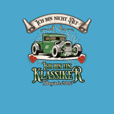 Motiv 18 Klassiker Hotrod Fan - 2002 18 Geburtstag