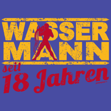 Motiv Geburtstag Wassermann 18