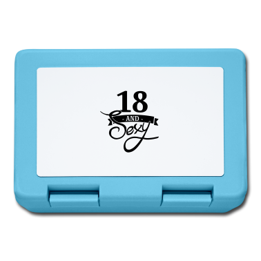 Geschenk zum 18 Brotdose - 18 und reizvolle / 18 und reizvolle