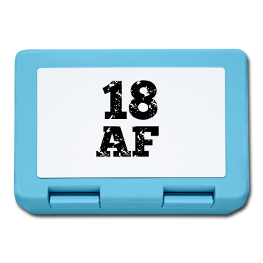 Geschenk zum 18 Brotdose - 18 Jahre alt