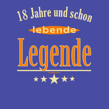 Motiv 18 Legende 5 Sterne - 2002 18 Geburtstag