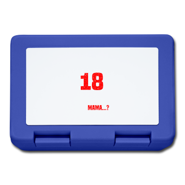 Geschenk zum 18 Brotdose - Endlich 18 - 18. Geburtstag