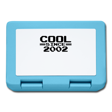 Geschenk zum 18 Brotdose - 18th 18. Geburtstag Volljährig Geschenk 2002 18