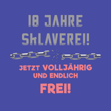 Motiv 18. Geburtstag, Junge, Mädchen, 18 Jahre, Geschenk