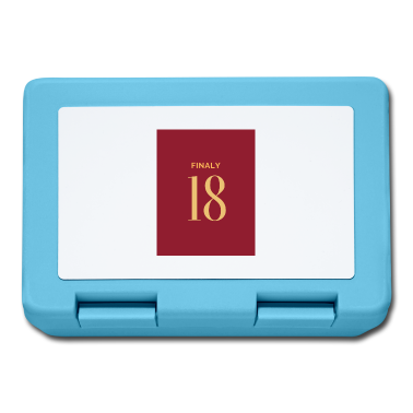 Geschenk zum 18 Brotdose - 18