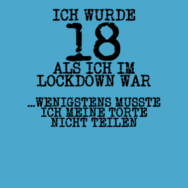 Motiv 18. Geburtstag Feiern Party 18 Jahre Volljährig