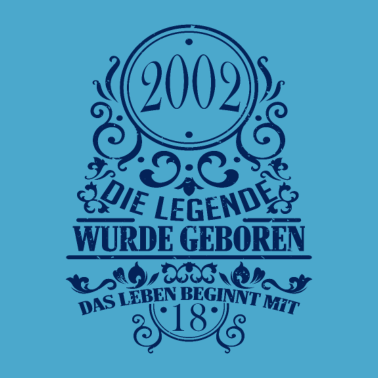 Motiv 18 Geburtstag Vintage Legende