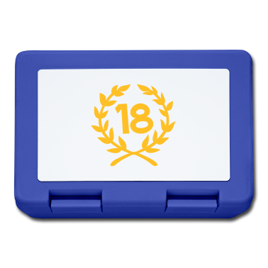 Geschenk zum 18 Brotdose - 18