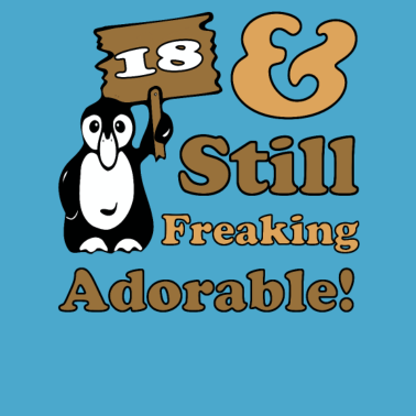 Motiv 18. Geburtstag 18 Und immer noch verblüffend bezaubernd 2001