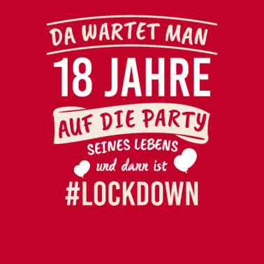 Motiv 18 Jahre 18. Geburtstag Geschenk für Junge Mädchen