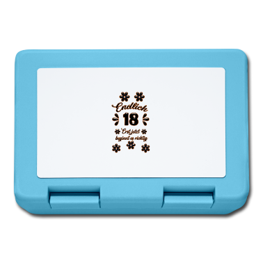 Geschenk zum 18 Brotdose - Geschenk zum 18. Geburtstag Frauen