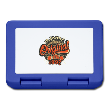 Geschenk zum 18 Brotdose - Original seit 1997, 18 Jahre.