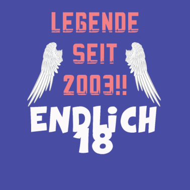 Motiv 18. Geburtstag, Junge, Mädchen, 18 Jahre, 2003