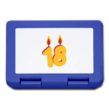 Geschenk zum 18 Brotdose - 18