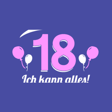 Motiv Damen 18 Geburtstag Mädchen 2002 Frau 18 Jahre