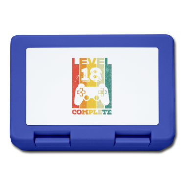 Geschenk zum 18 Brotdose - 18. Geburtstag Level 18