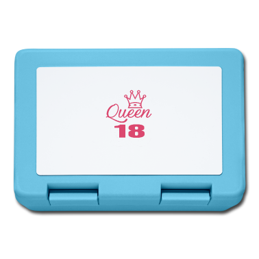 Geschenk zum 18 Brotdose - 18. Geburtstag Königin 18 Jahre alt