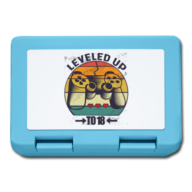 Geschenk zum 18 Brotdose - Level up to 18