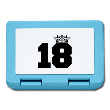 Geschenk zum 18 Brotdose - 18 krone