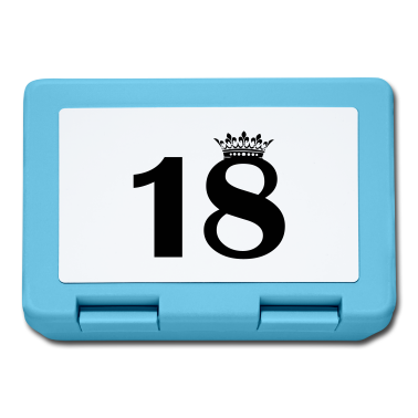 Geschenk zum 18 Brotdose - 18 krone