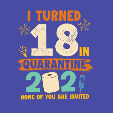 Motiv 18. Geburtstag in der Quarantäne