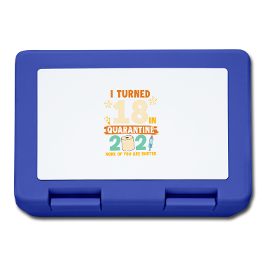 Geschenk zum 18 Brotdose - 18. Geburtstag in der Quarantäne
