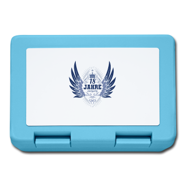 Geschenk zum 18 Brotdose - 18 Geburtstag Geschenk Engel Flügel