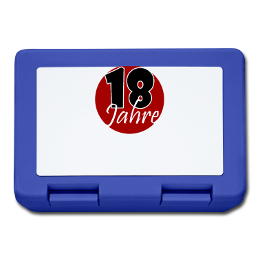 Geschenk zum 18 Brotdose - 18 Jahre - 18. Geburtstag Endlich 18 Jahre t-Shirt