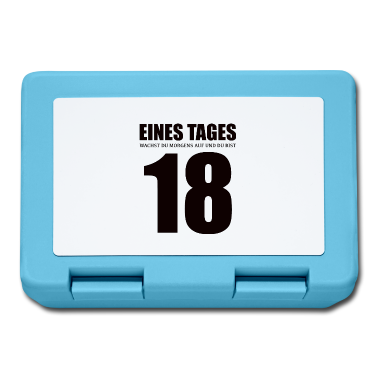 Geschenk zum 18 Brotdose - 18 Geburtstag Geschenk Feier Geschenkidee