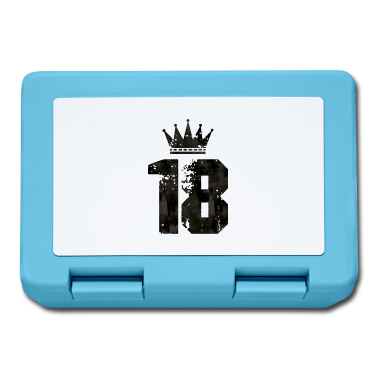 Geschenk zum 18 Brotdose - 18 crown