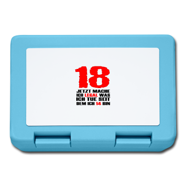 Geschenk zum 18 Brotdose - 18. Gebutstag