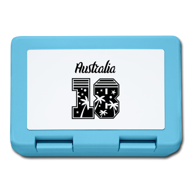 Geschenk zum 18 Brotdose - australia 18