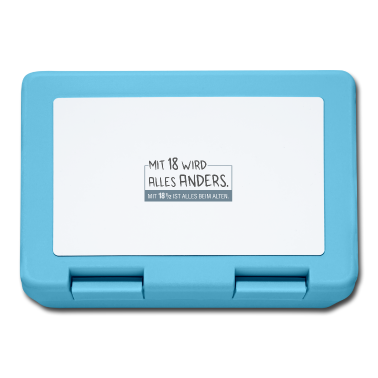 Geschenk zum 18 Brotdose - 18. Geburtstag