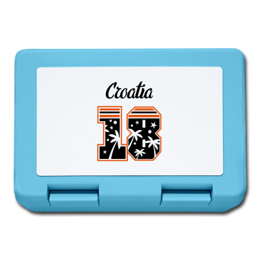 Geschenk zum 18 Brotdose - croatia 18