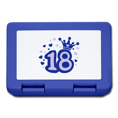 Geschenk zum 18 Brotdose - Princess 18