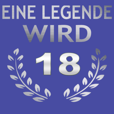 Motiv Eine Legende wird 18