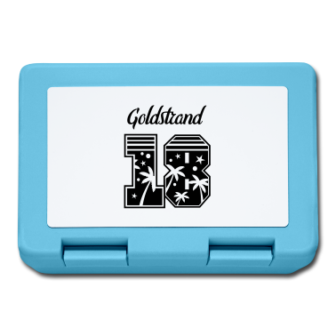 Geschenk zum 18 Brotdose - goldstrand 18