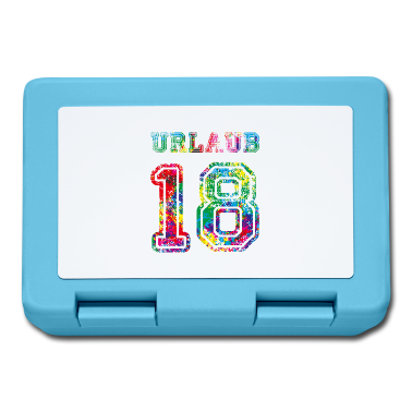 Geschenk zum 18 Brotdose - urlaub 18