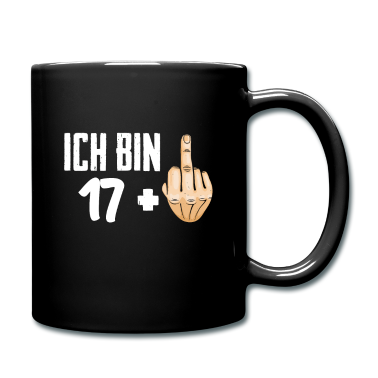 Geschenk zum 18 Tasse - ich bin 18