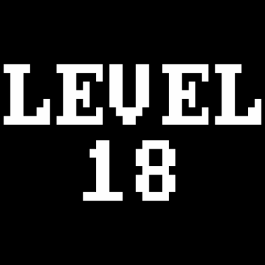 Motiv level 18, 18. geburtstag controller, gamer