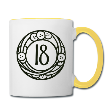 Geschenk zum 18 Tasse - 18