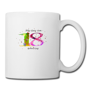 Geschenk zum 18 Tasse - 18.Geburtstag