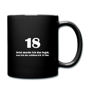 Geschenk zum 18 Tasse - 18. Geburtstag