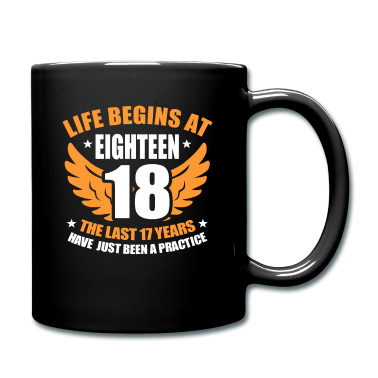 Geschenk zum 18 Tasse - 18. Geburtstag