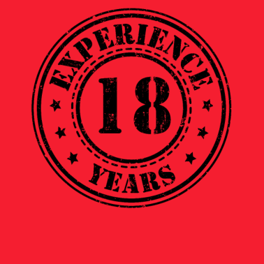 Motiv 18 Geburtstag 18 Jahre Erfahrung