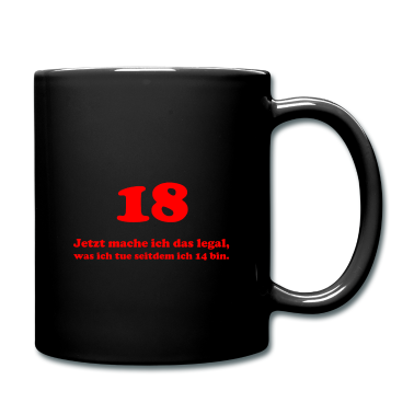 Geschenk zum 18 Tasse - 18. Geburtstag