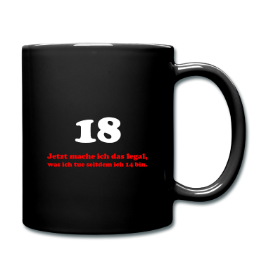 Geschenk zum 18 Tasse - 18. Geburtstag